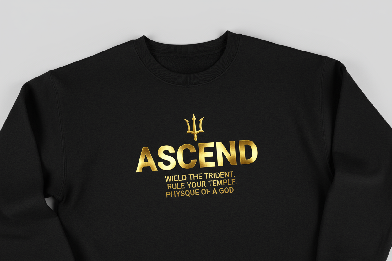 Ascend Gold Lettering Sweatshirt