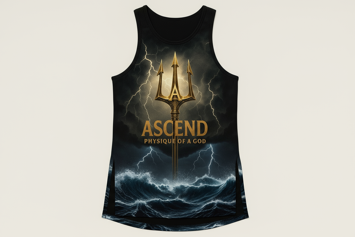 Ascend Lightning Storm and Ocean Tank Top