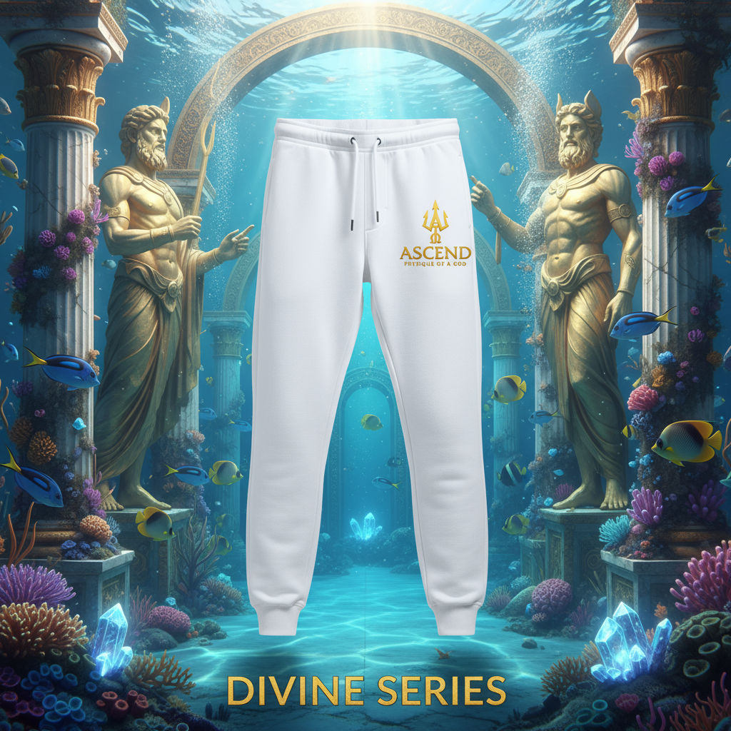 Divine Series White Sweatpants - New Epic Version
