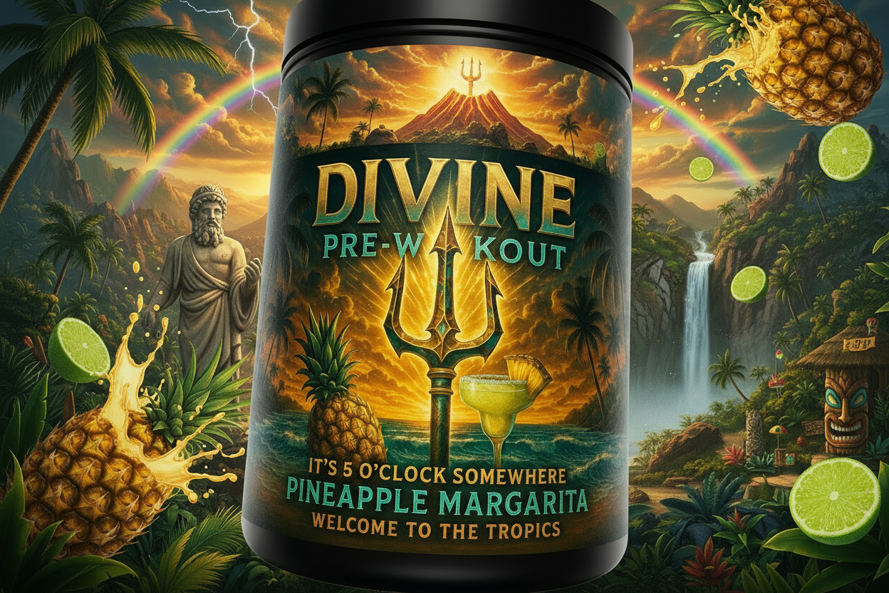 Divine Pre-Workout: It's 5 O'Clock Somewhere - Pineapple Margarita | Welcome to the Tropics