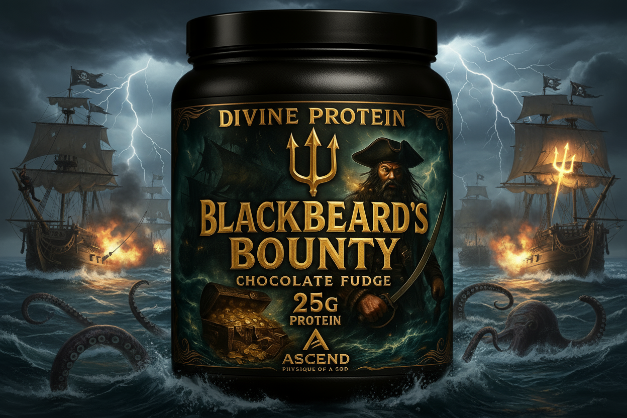 Divine Protein - Blackbeard's Bounty Chocolate Fudge | Whey Isolate