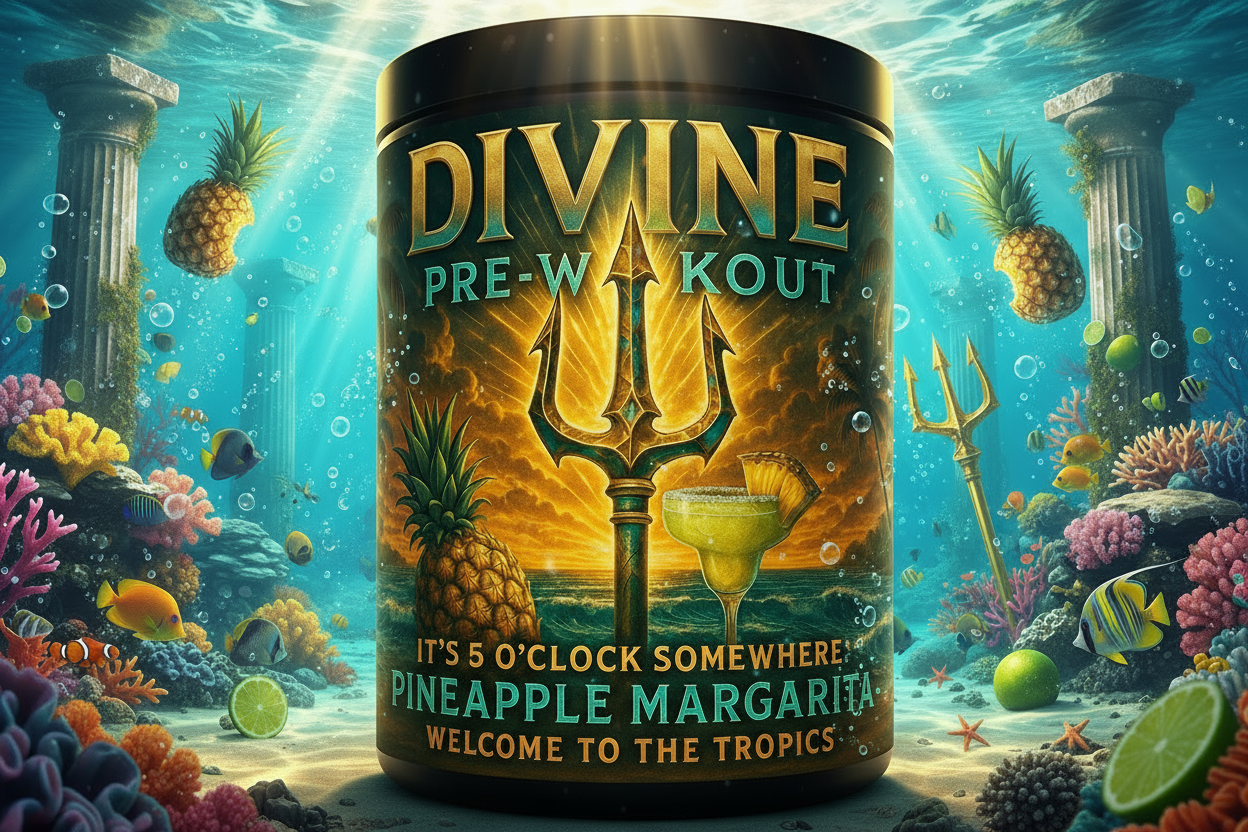 Divine Pre-Workout: It's 5 O'Clock Somewhere - Pineapple Margarita | Welcome to the Tropics