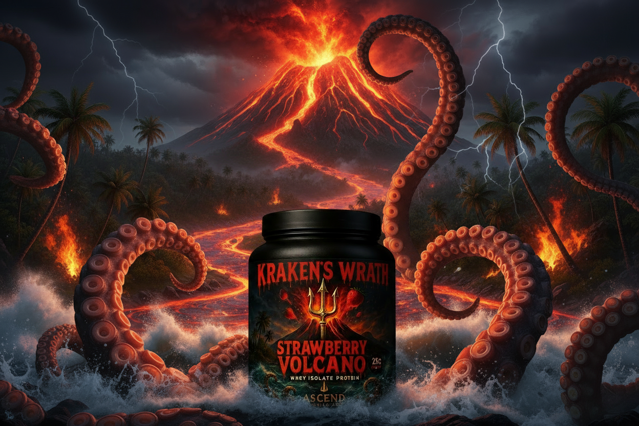 Kraken's Wrath Strawberry Volcano - Epic Kraken vs Volcano Scene