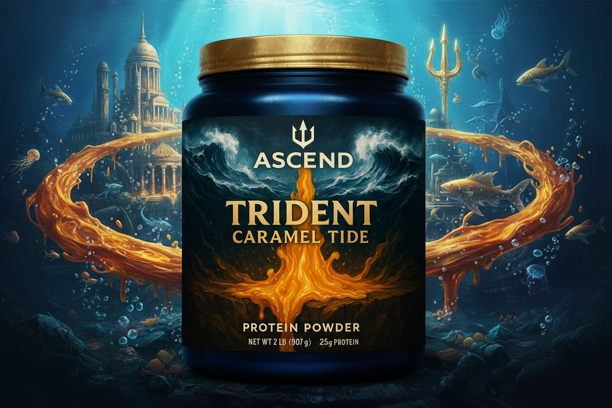Massive Trident Caramel Tide Front Display