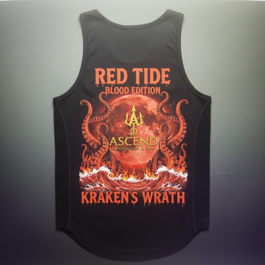 Red Tide Blood Edition Tank - Solid Flaps No Holes