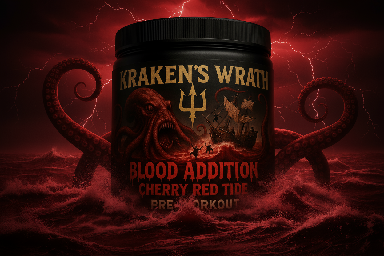 Super Large Pre-Workout Front Display